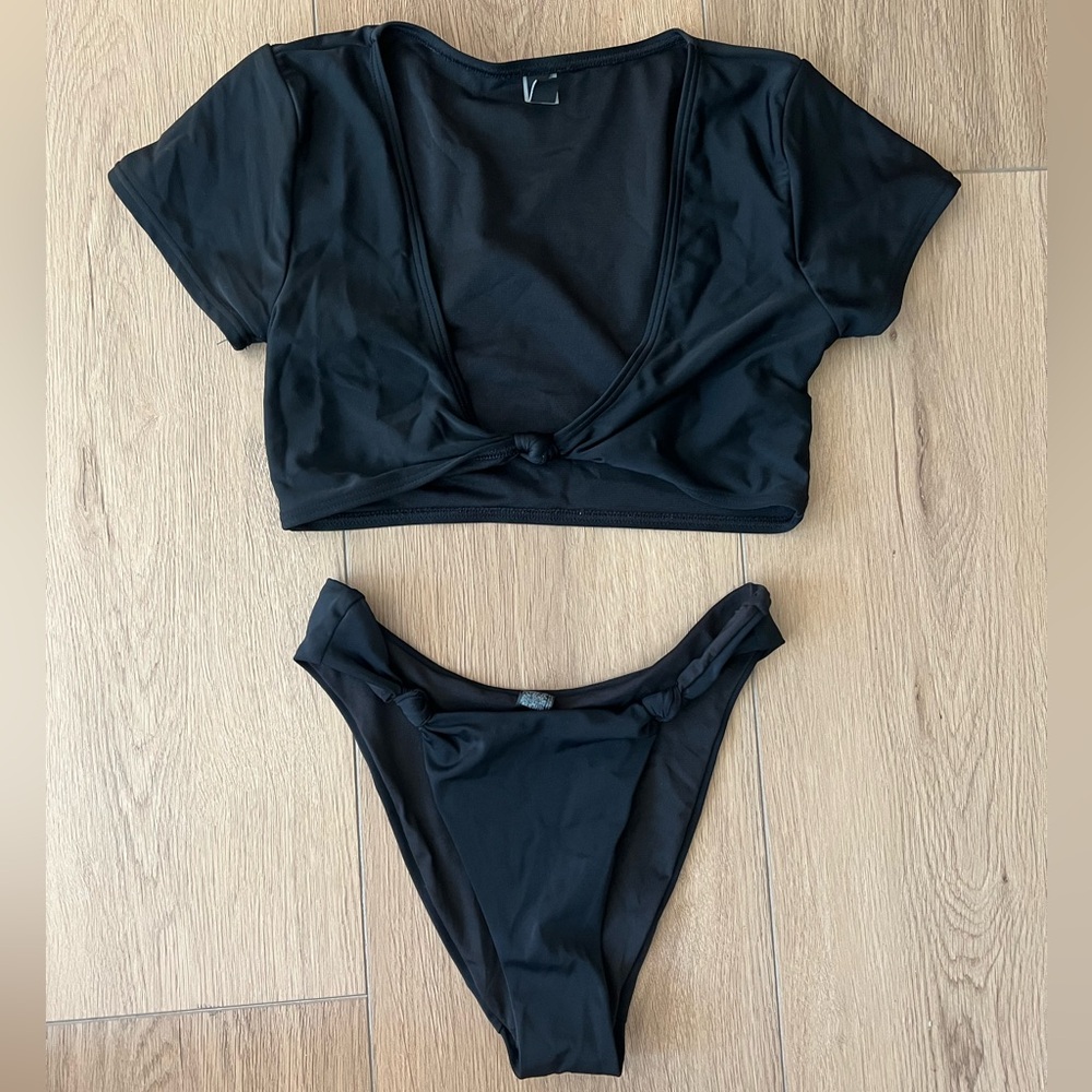 Black Women's Bikini Set